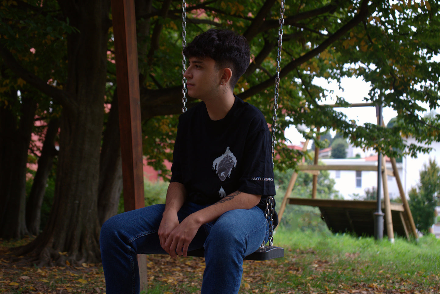 T-shirt Angelo Torino Heart Paura