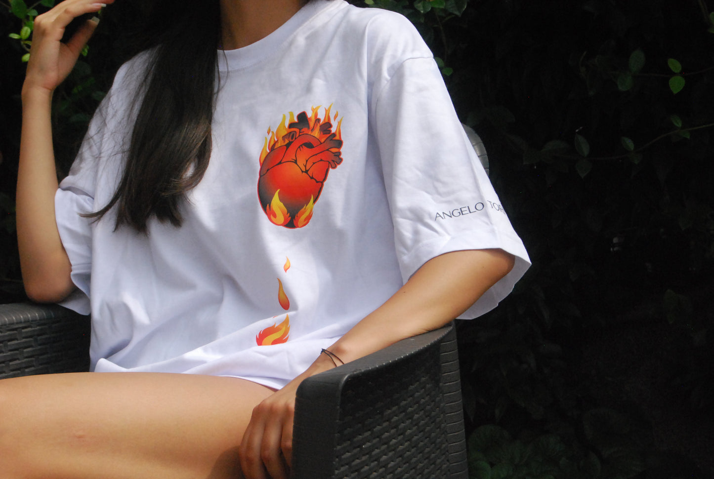 T-shirt Angelo Torino Heart Ira